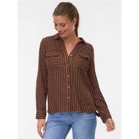 Veromoda Bumpy Shirt - Chocolate Torte - M