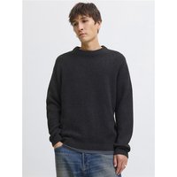 Jack & Jones JJEDOVER KNIT CREW NECK men's Sweater in Black