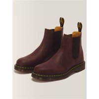 Dr Martens 2976 Ys Crazy Horse Chelsea Boots - Cherry Red - 7
