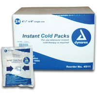 Dynarex Instant Cold Pack 4" x 5" (24/cs)