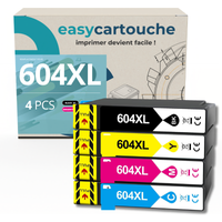 Easycartouche Réduction de 11 % sur un pack de 4 cartouches compatibles EPSON 604XL