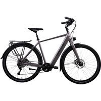 HERCULES Urbanico I-10 - 28 Zoll 410Wh 10K Diamant - darksilver-matt