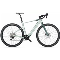 Wilier ADLAR HYBRID GRX 1X12 TQ 966H - 28 Zoll 360Wh 12K Diamant - Mint Green Matt