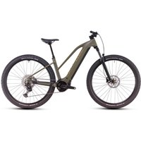 Cube Reaction Hybrid Pro - 27.5 / 29 Zoll 800Wh 12K Trapez - dustyolive n gold