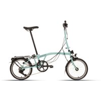 Brompton C-Line Explore - Typ H - 16 Zoll 12K Faltrad - Turkish Green