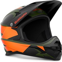 Bluegrass Intox Helm - Green Orange Matt