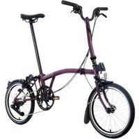 Brompton C Line - Typ H - 16 Zoll 4K Faltrad - Amethyst Lacquer
