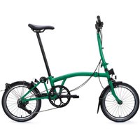 Brompton C Line - Typ H - 16 Zoll 4K Faltrad - Palm Green