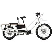 Creme Cycles Happy wagon 5s - 24/20 Zoll 504Wh 5N Lastenrad - white