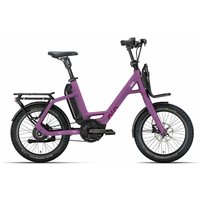 QIO EINS+ P-E Unisex - 20 Zoll 545Wh Enviolo Compact - dark violett matt