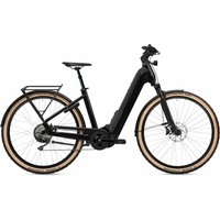 FLYER Upstreet 7.12 XC - 28 Zoll 630Wh 10K Wave - Pearl Black Gloss