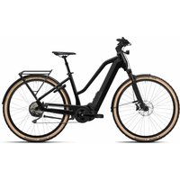 FLYER Upstreet 7.12 XC - 28 Zoll 630Wh 10K Trapez - Pearl Black Gloss