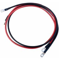 ECTIVE H07V-K Batteriekabelsatz 25mm² rot/schwarz M6/M8 1,5 Meter