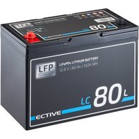 35% Rabatt auf ECTIVE LC 80L 12V LiFePO4 Lithiumbatterie 80 Ah