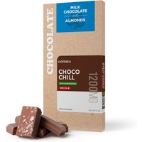 Choco Chill Milk Chocolate & Almonds Bar - Delta 8 - 1,200mg