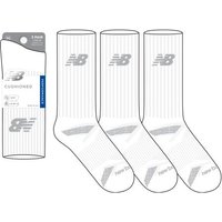 New Balance Performance Cushion Men's Crew White 3-Pack LAS01263
