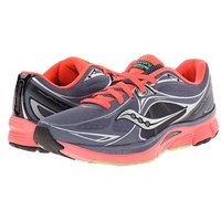 Saucony Mirage 5 Women's Running Shoe Grey ViZiCoral Green S10267-2