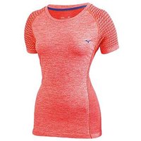 Mizuno Seeker Tee Women's T-Shirt Fiery Coral 421472.1Z1Z