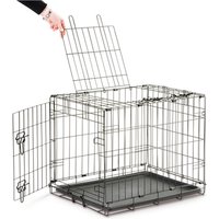 Savic Dog Cottage Dog Crate, 61cm Black