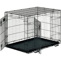 Savic Dog Cottage Dog Crate, 76cm Black