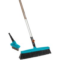 Gardena Combisystem Road Broom, Joint & 130cm Wooden Handle