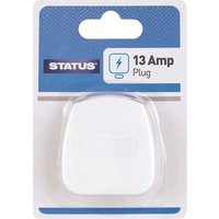 Status 13 amp - Plug - White