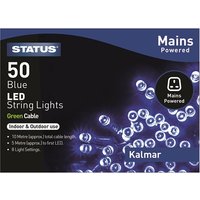 Status Kalmar - 50 - Blue - LED - Indoor/Outdoor - Mains Powered - String Festive Lights