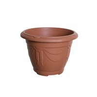 Whitefurze 24cm Venetian Round Planter, Terracotta