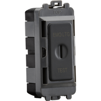 KnightsBridge 20AX DP key module (marked EMG LTG TEST) - anthracite