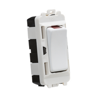 KnightsBridge 20AX DP module with LED indicator - matt white