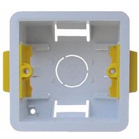 ESR 1 Gang 35mm Single Dry Lining Plasterboard Wall Mounting Back Box