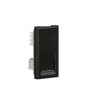 KnightsBridge Telephone Secondary Outlet Module 25 x 50mm (IDC) - Black
