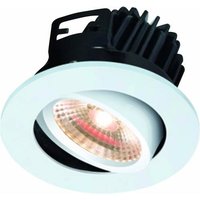 FireKnight Tilt 7W IP20 LED Downlight Bezel Warm