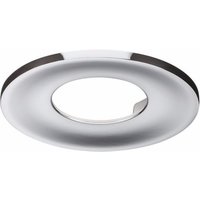 KnightsBridge Traditional IP65 Round Fire Rated Bezels for Fixed ProKnight - Polished Chrome