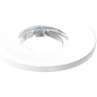 KnightsBridge Evolve Fire Rated IP65 Waterproof Twist & Lock Downlight Fixed Trim Bezel - White