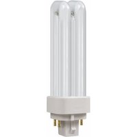 Crompton 18W CFL G24q-2 4 Pin Opal DE Type Bulb - Cool White