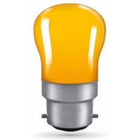 Crompton 15W Bayonet Cap Pygmy Sign Bulb - Amber