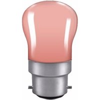 Crompton 15W Bayonet Cap Pygmy Sign Bulb - Pink