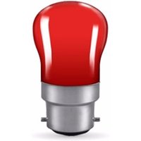 Crompton 15W Bayonet Cap Pygmy Sign Bulb - Red