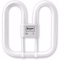 Crompton 28W CFL GR8 2 Pin 2D Bulb - White