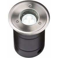 KnightsBridge IP67 Stainless Steel Large Wall Walk & Drive Over Ground Light