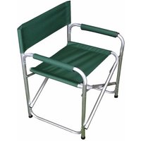 Redwood Folding Directors Canvas Garden Chair - Green