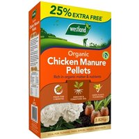 Westland Organic Chicken Manure Pellets 2.25kg + 25% Extra Free