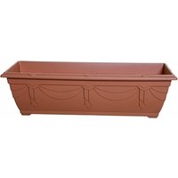 Whitefurze 60cm Venetian Window Box, Terracotta
