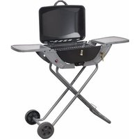 Crusader Portable Propane/Butane Folding Gas Barbecue With Wheels & Handle