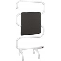 Status Portable Aluminium 5 Bar Heated Towel Rail - White
