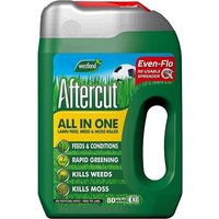 Aftercut Aftercut All In One Lawn Feed, Weed and Moss Killer Even-Flo Spreader, 80 m², 2.8 kg