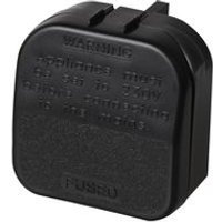Power Connections USA to UK Converter Plug, 10A, Black