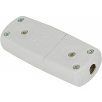 Status 10A 3 Pin White Flex Connector
