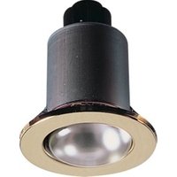 R80 80W Fixed Downlight Brass